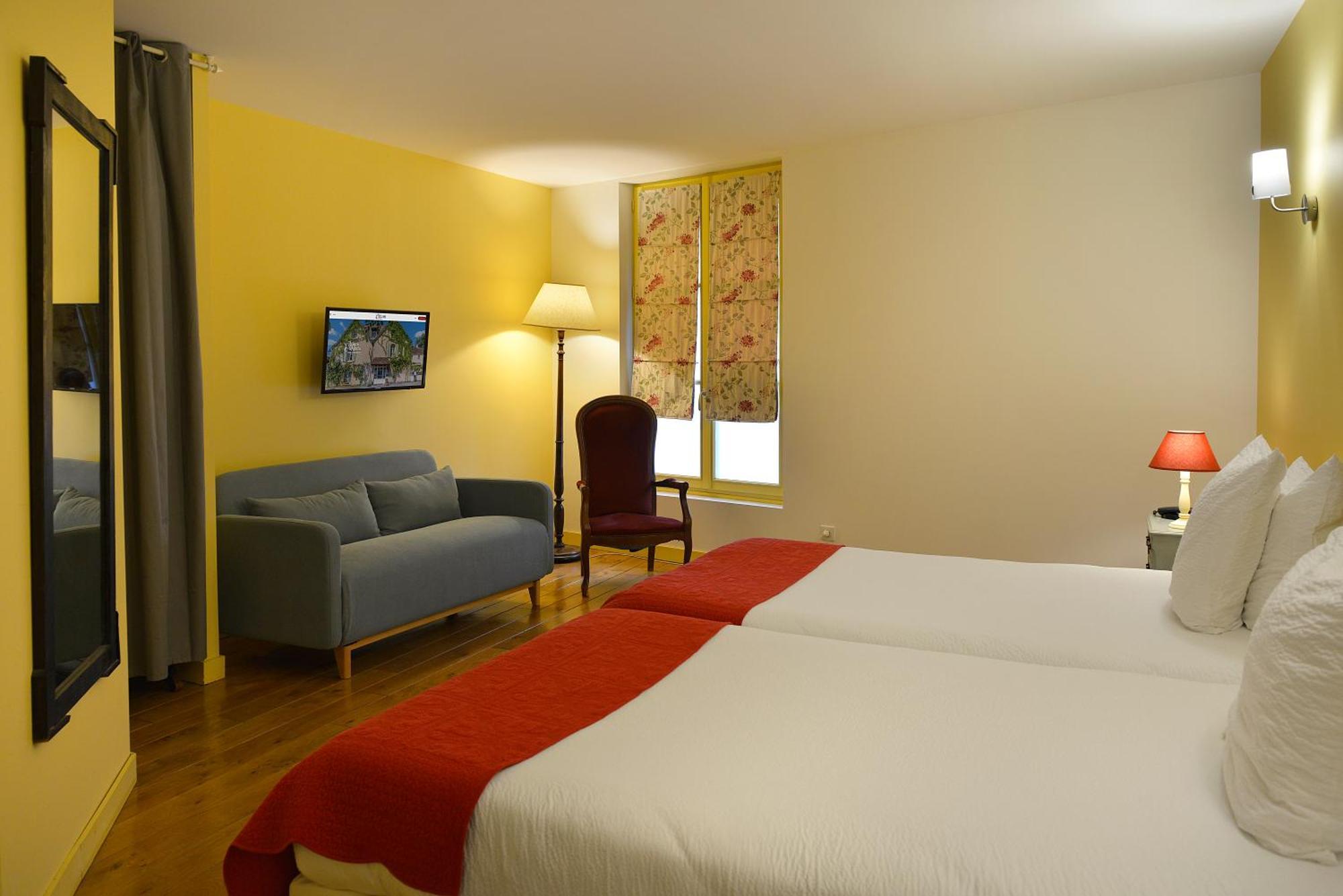 Yzeures-sur-Creuse Logis Hotel Restaurant Relais De La Mothe מראה חיצוני תמונה